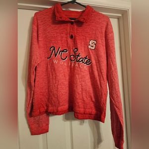 NC State Wolfpack shirt. Size:L 12/14